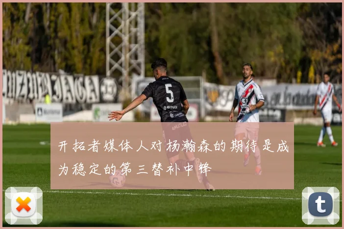 开拓者媒体人对杨瀚森的期待是成为稳定的第三替补中锋